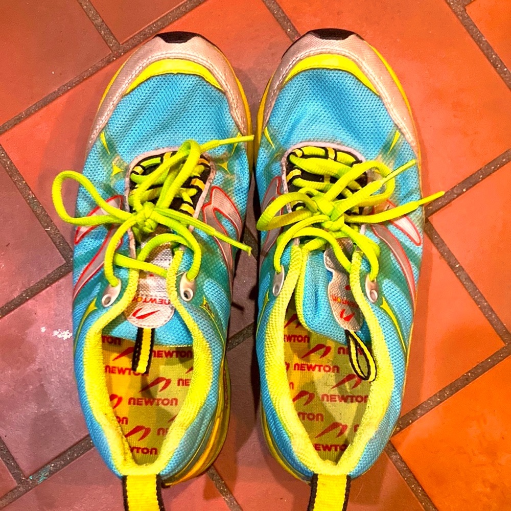 Women’s Blue Newton running shoes size 10